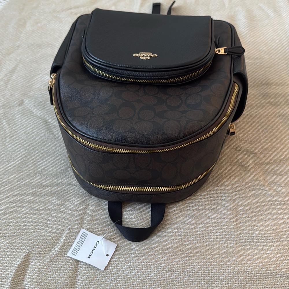 NEW!! Coach Backpack Purse - Picture 3 of 9